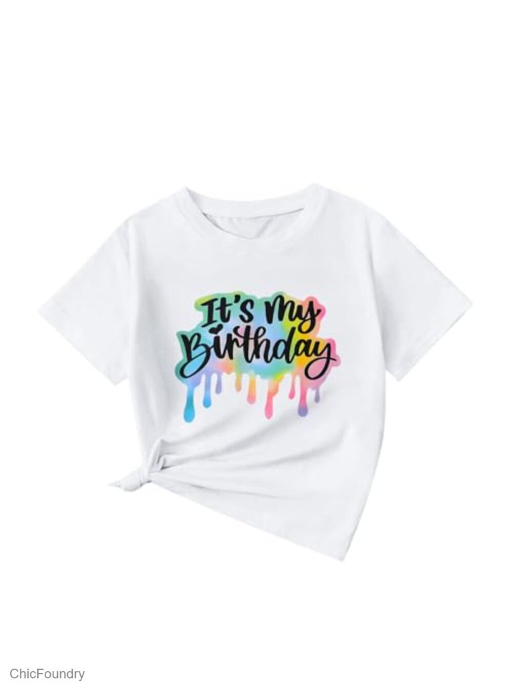 It's My Birthday Girl Graphic Tee for Kids Party